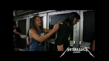 Metallica - Meet And Greet - Perth [october 23, 2010]