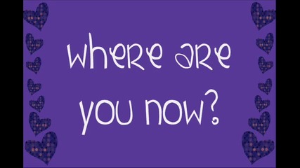 *studio version* Justin Bieber - Where Are You Now + lyrics 