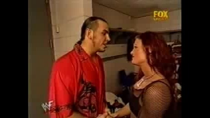 [backstage] Matt Hardy Walks In On Trish Stratus