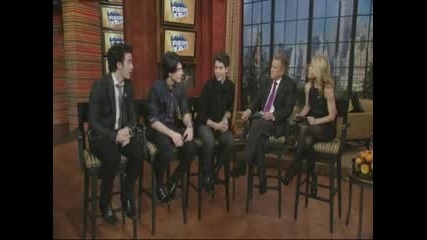 Jonas Brothers On Regis & Kelly 16.02.2009