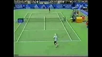 Roger Federer vs Juan Ignacio Chela 2002 Adidas International - Final