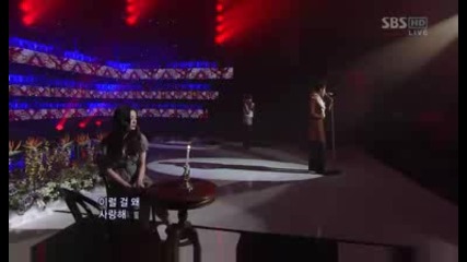 Kim Kyung Rok - We Are Strangers [inkigayo 090111]