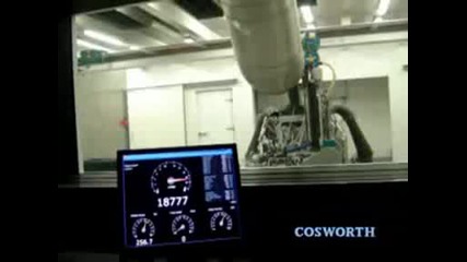 Cosworth V8 at 20.000 rpm