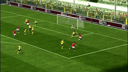 Rafael goal vs Dortmund Fifa 11 online