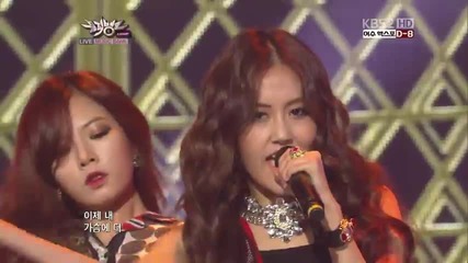 4minute - Volume Up @ Music Bank (04.05.2012)