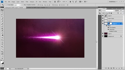 Photoshop Cs4 - Shooting Star - Hq