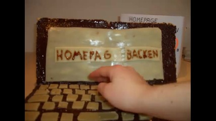 лаптоп-торта :)