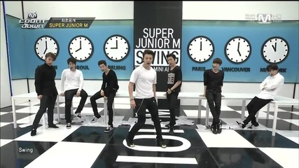 Super Junior M - Swing (140327 Mnet Mcountdown)