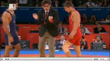 2012 Olympic Games Freestyle Wrestling , 66kg L. Bazan (bul) vs j. Hasanov (aze)