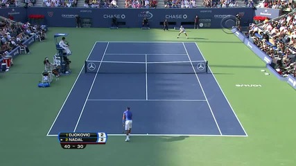 Nadal vs Djokovic - Us Open 2011! - The Full Match! - Part 3/16!