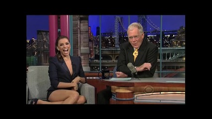 David Letterman остава без думи от сексапила на Eva Longoria!