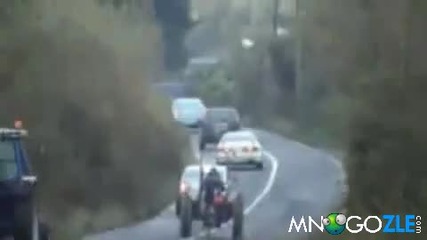 Задминавал ли ви е трактор ?
