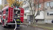 Пожар в жилищен блок в Казанлък