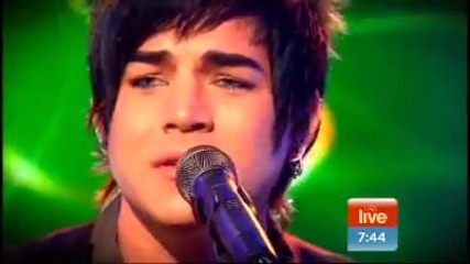 Adam Lambert on Australias Sunrise - Whataya Want From Me 
