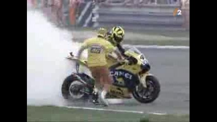 Valentino Rossi Burn - Out Gp Of Brno 2006