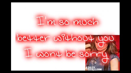 Ashley Tisdale It s Alright it s ok with lyrics Full Song!! 