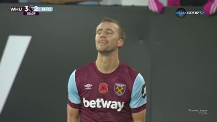 West Ham United with a Goal vs. Nottingham Forest