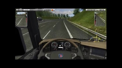 Mod na Scania ot Euro truck simulator 2