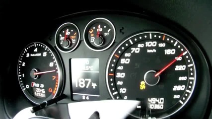 Audi Rs3 0-271 km/h Ускорение