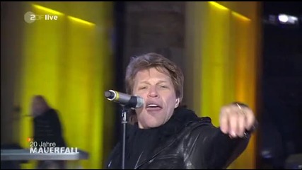 bon jovi - we werent born to follow (live at brandenburg gate 09 - 11 - 2009) - x264 - 2009 - uva 