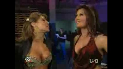 Mickie And Katie Backstage