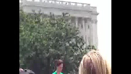 Jim Carrey Speech at Green the Vaccine Rally (Part 2)