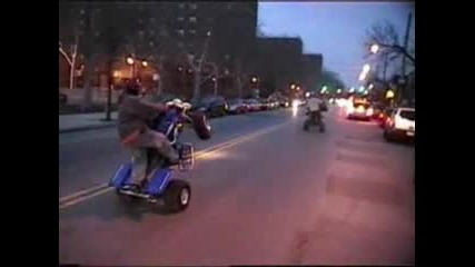 Yamaha Banshee wheelie