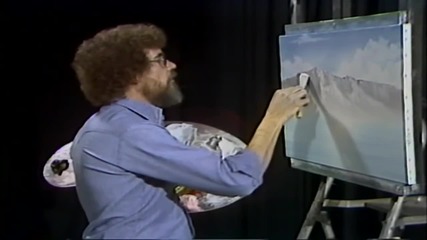 S01 Радостта на живописта с Bob Ross E10 - планинско езеро ღобучение в рисуване, живописღ