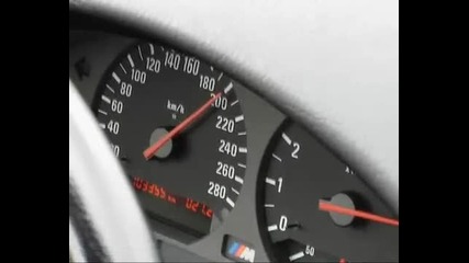 Bmw M3 e36 3.2 0 - 250km/h