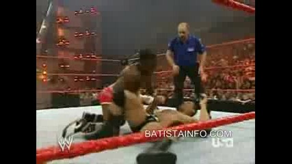 Wwe Raw - Batista Vs Elijah Burke Vs Jeff Hardy