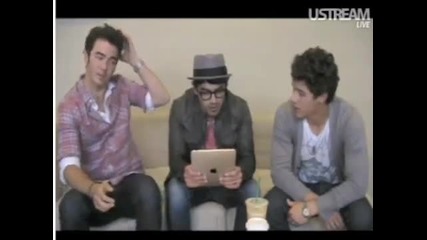 Jonas Brothers Live Chat 5 13 10 Part Three