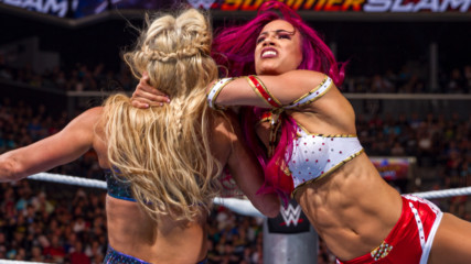 Sasha Banks vs. Charlotte Flair – WWE Women’s Title Match: SummerSlam 2016 (Full Match)