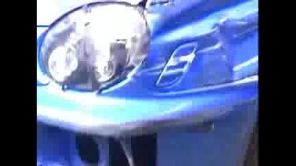 Drift На Subaru Sti И Удар В Стената