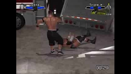 John Cena Vs Triple H Wwe Игра(by darkside)
