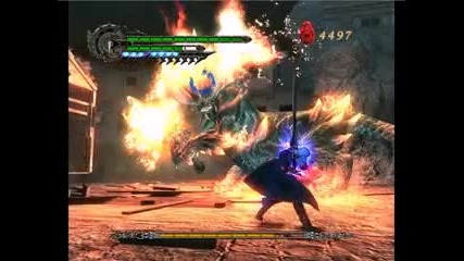 Devil May Cry 4 Son Of Sparda 1st Boss (gameplay)
