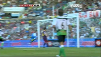 първия гол на David Villa ! за Barcelona
