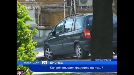 Как рекетират крадците на коли, 30 април 2011, Календар Нова Тв