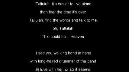 Sonata Arctica - Tallulah 