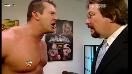 Raw 07/06/09 Ted Dibiase удря шамар на баща си..