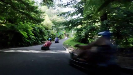 High Speed Luge in 4k! (720p)