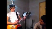 Niall Horan & Carl Falk playing guitar - one thing chords