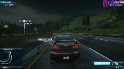 Need For Speed Most Wanted 2012 - Mitsubishi Lancer Evolution X - To the Bridge