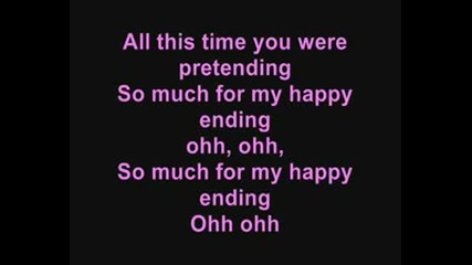 Avril Lavigne - My Happy Ending (lyrics)