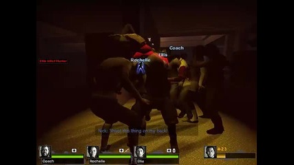 Left 4 Dead 2 Gameplay Dead Center, Mall, Малък Cutscene