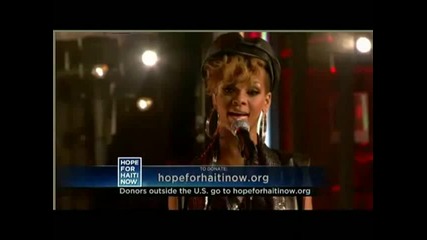 Hope ! Jay - Z, Rihanna, Bono and The Edge Stranded (haiti Mon Amour) Live @ Hope For Haiti Now Now 