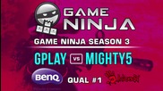 Game Ninja CS:GO #1 - Gplay vs MiGHTY5