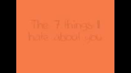 Miley Cyrus - 7 Things 