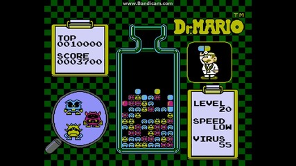 Да поиграем Dr. Mario - Virus Level 20