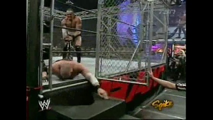 Wwe Raw - Кейн срещу Снитски - Мач в Клетка(2005)