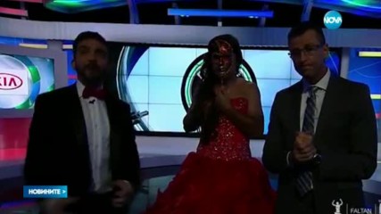 Христо Стоичков облече рокля на принцеса